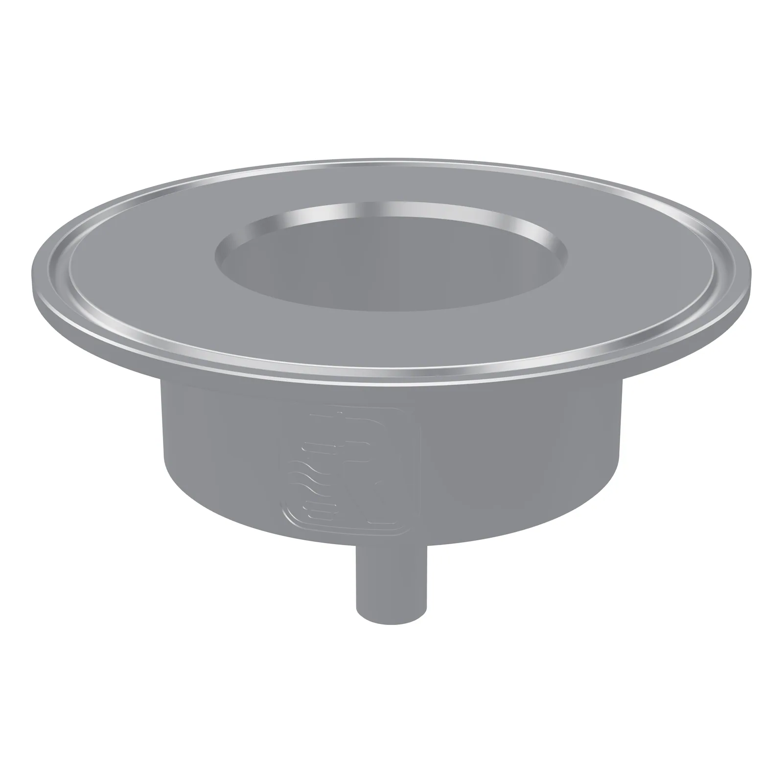 Code 7 filter to 4 in tri-clamp adapter