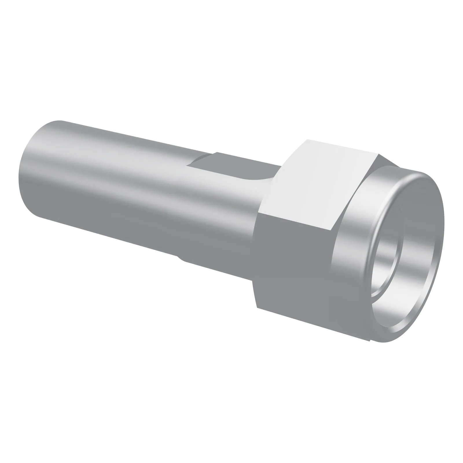 M16 x 1 to 1/2 in tube adapter